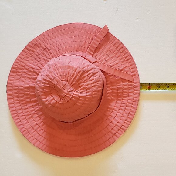Scala Packable and Washable Ribbon Sun Hat - Picture 10 of 10